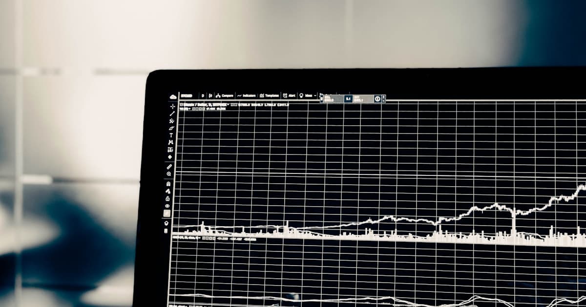 Data visualization on a digital screen